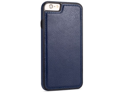 Synthetic Leather Back Cover for iPhone 6s/6 - Midnight Blue