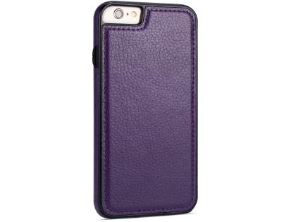 Synthetic Leather Back Cover for iPhone 6s Plus/6 Plus - Purple