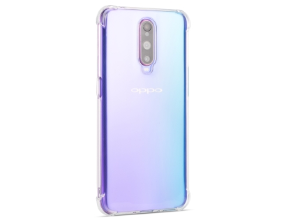 Gel Case with Bumper Edges for OPPO R17 Pro - Clear Soft Cover