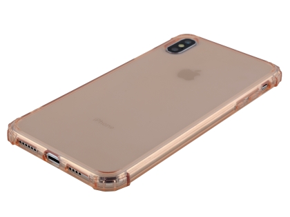 Gel Case with Bumper Edges for iPhone Xs Max - Rose Gold