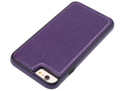 Synthetic Leather Back Cover for iPhone 6s/6 - Purple