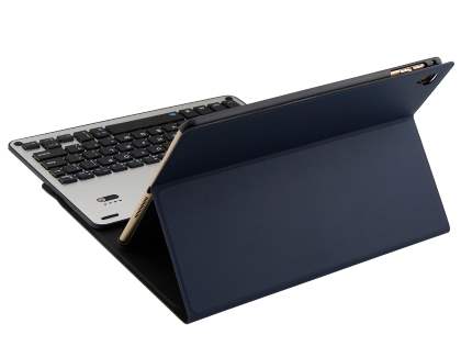 Aluminium Keyboard with Slim Case for iPad Air 3rd Gen (2019) - Midnight Blue