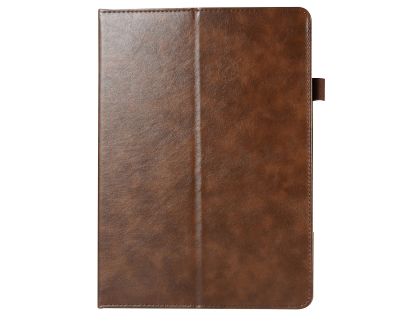 Synthetic Leather Flip Case with Stand for iPad Pro 11 1st Gen (2018) - Brown