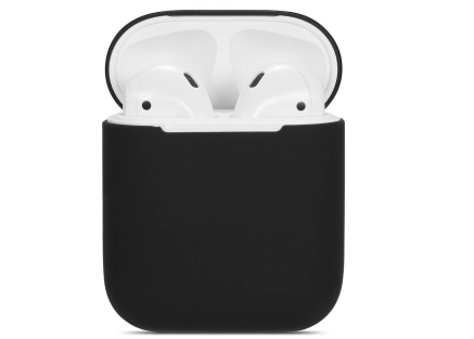 Soft Silicone Case for Apple AirPods  - Black Sleeve