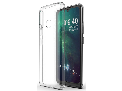 Ultra Thin Gel Case for Samsung Galaxy A20 - Clear Soft Cover
