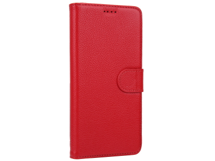 Premium Leather Wallet Case for Google Pixel 4XL - Red