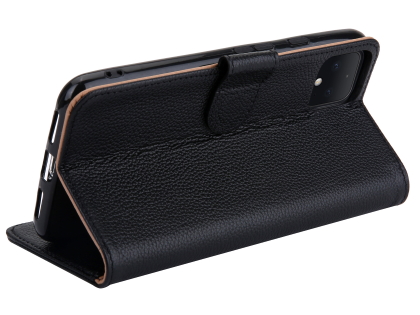 Premium Leather Wallet Case for Google Pixel 4XL - Black