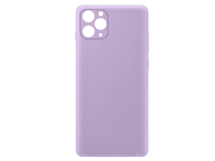 Silicone Case for Apple iPhone 11 Pro - Purple Soft Cover