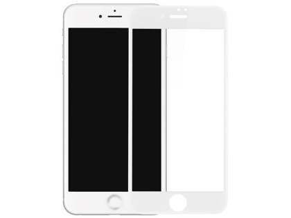 3D Full Coverage Tempered Glass Screen Protector for Apple iPhone SE 2 / SE 3 - White