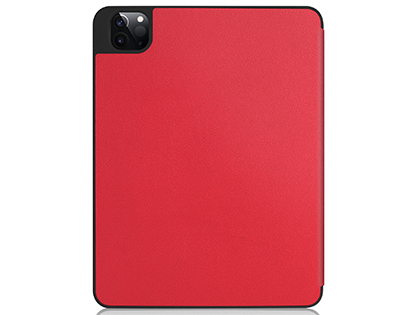 Premium Slim Synthetic Leather Case with Stand for iPad Pro 12.9 - 2018 (3rd Gen) - Red