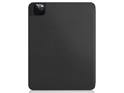 Premium Slim Synthetic Leather Flip Case with Stand for iPad Pro 11 (2020) - Black