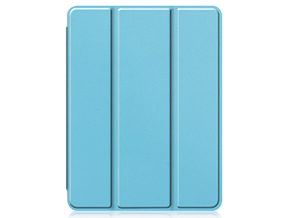 Premium Slim Synthetic Leather Flip Case with Stand for iPad Pro 11 (2020) - Blue