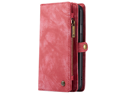 CaseMe 2-in-1 Synthetic Leather Wallet Case for iPhone 11 - Pink/Blush