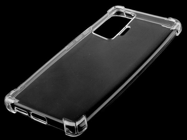 Gel Case with Bumper Edges for Vivo X50 Pro - Clear Soft Cover