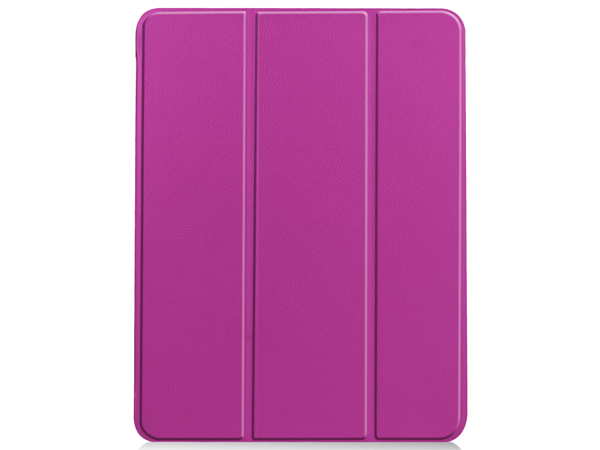 Synthetic Leather Flip Case with Stand for iPad Air 4 / Air 5 - Purple