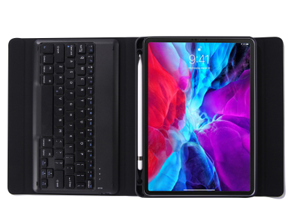 Keyboard and Case for iPad Pro 12.9 - 5th Gen (2021) - Black