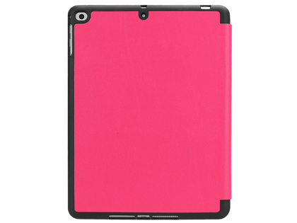 Premium Slim Synthetic Leather Flip Case with Pen holder for iPad 6th/5th Gen - Pink