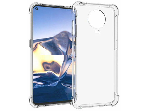 Gel Case with Bumper Edges for Nokia G10 - Clear Soft Cover