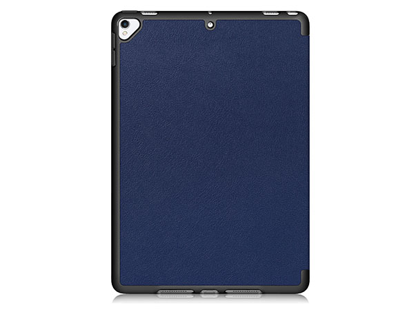 Premium Slim Synthetic Leather Flip Case with Stand for iPad 9th Gen 10.2 - Midnight Blue