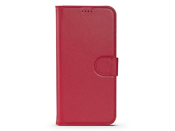 Premium Leather Wallet Case for Apple iPhone 13 Pro Max - Pink