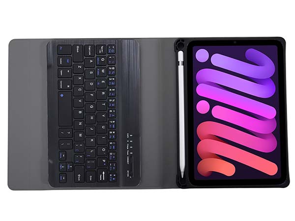 Smart Bluetooth Keyboard & Case for iPad mini 6 (2021) - Midnight Blue