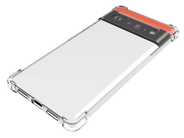 Gel Case with Bumper Edges for Google Pixel 6 Pro - Clear