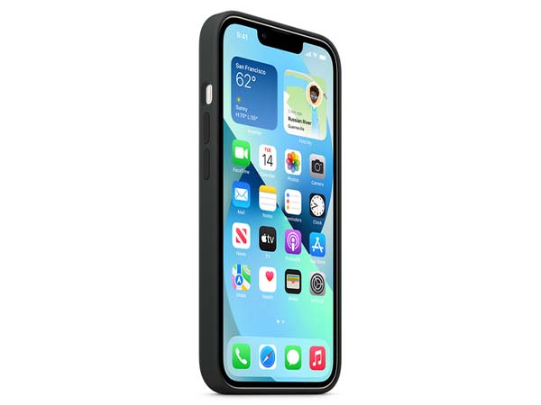 Silicone Case for Apple iPhone 13 - Black
