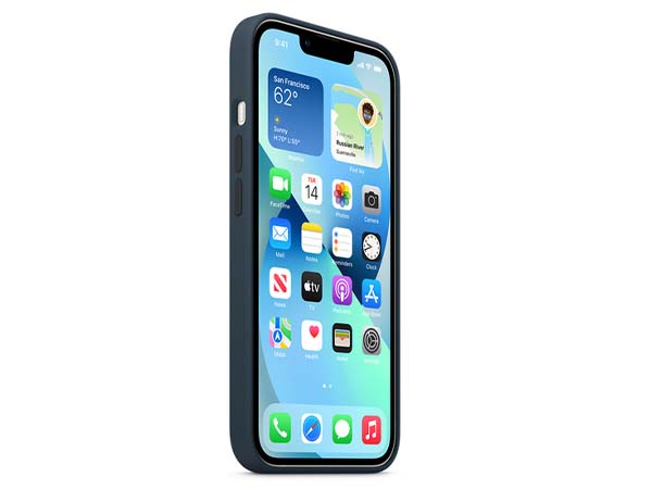 Silicone Case for Apple iPhone 12 - Blue
