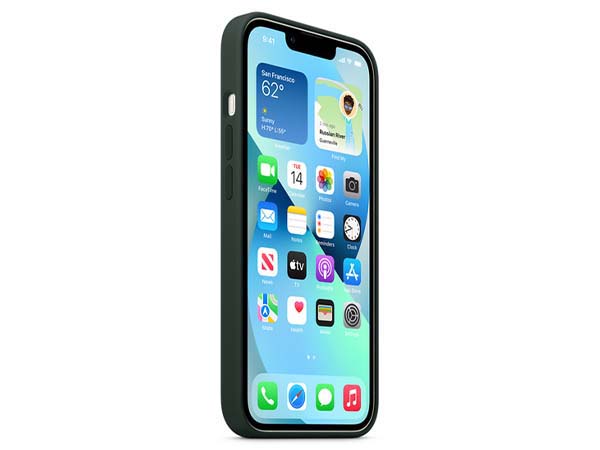 Silicone Case for Apple iPhone 13 Pro Max - Dark Green