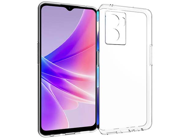 Ultra Thin Gel Case for OPPO A77 5G (2022) - Clear Soft Cover