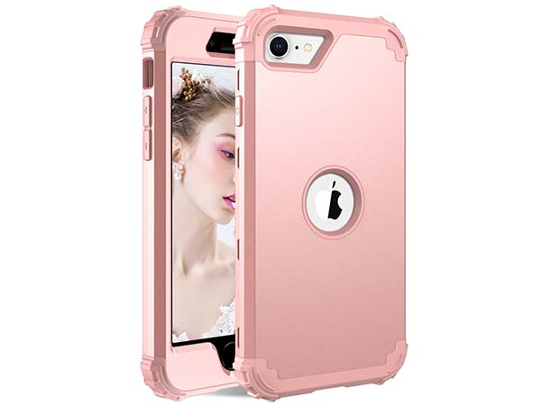 Defender Case for iPhone SE 2 / SE 3 - Pink Impact Case