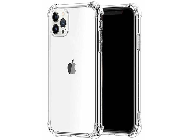 Gel Case with Bumper Edges for iPhone 14 Pro Max - Clear Soft Cover