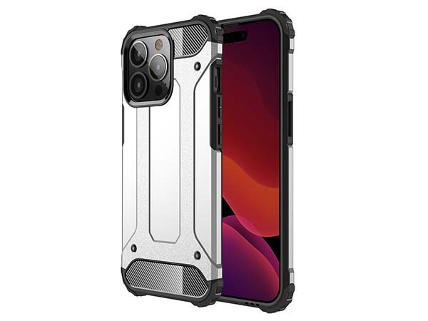 Impact Case for Apple iPhone 14 Pro Max - Silver Impact Case