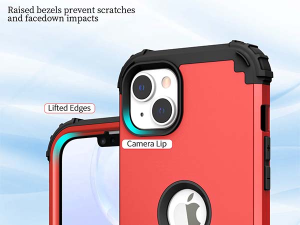 Defender Case for iPhone 14 Plus - Red