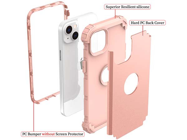 Defender Case for iPhone 14 Plus - Pink