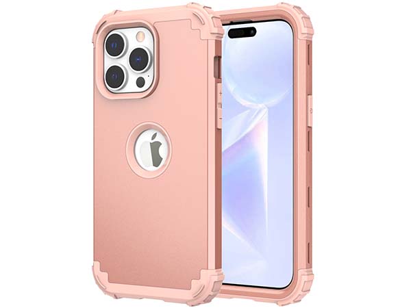 Defender Case for iPhone 14 Pro Max - Pink Impact Case