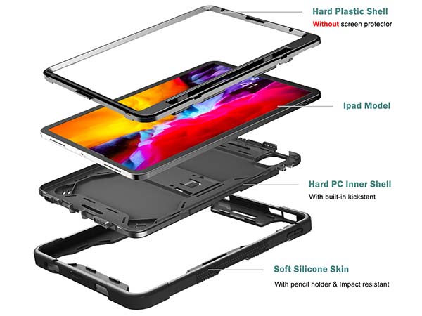 Impact Case for the iPad Pro 11 4th Gen (2022) - Black