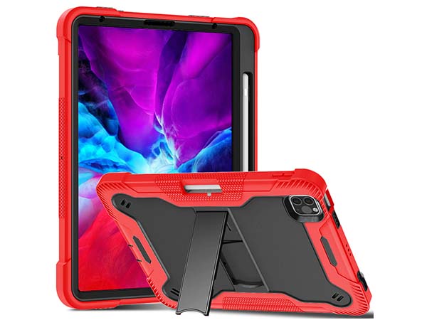 Impact Case for the iPad Pro 11 4th Gen (2022) - Red/Black