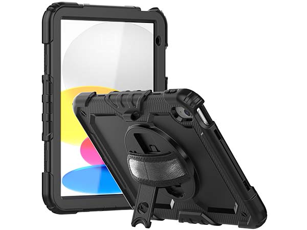 Rugged Impact Case for iPad 10th Gen 10.9 (2022) - Classic Black