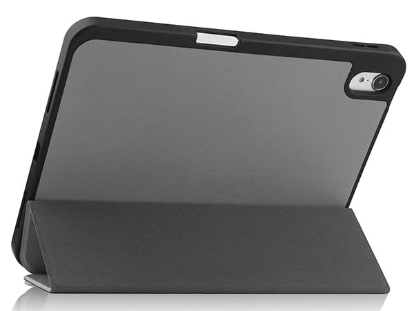 Synthetic Leather Flip Case with Stand for iPad 10th Gen 10.9 (2022) - Grey