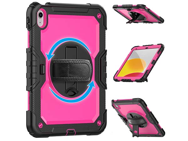 Rugged Impact Case for iPad 10th Gen 10.9 (2022) - Pink