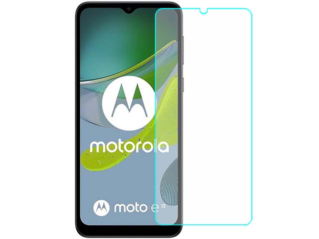 Flat Tempered Glass Screen Protector for Motorola Moto E13 - Screen Protector