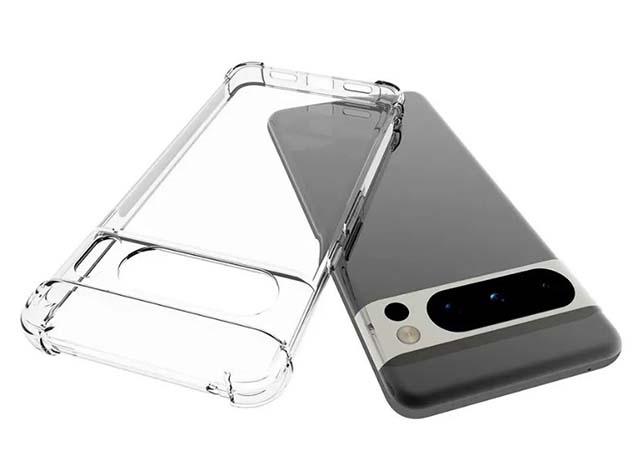 Gel Case with Bumper Edges for Google Pixel 8 Pro - Clear