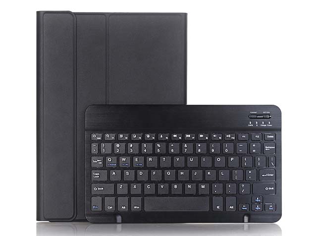 Keyboard and Case for Samsung Galaxy Tab A9+ 11 inches - Black Keyboard