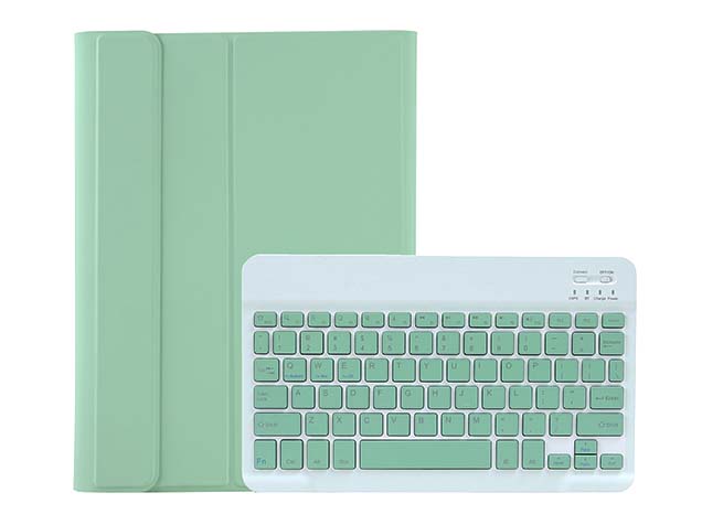 Keyboard and Case for Samsung Galaxy Tab A9+ 11 inches - Mint Green Keyboard
