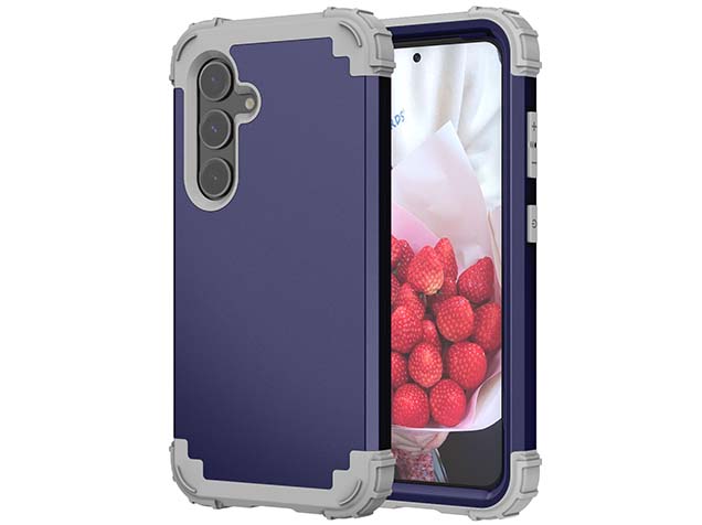 Defender Case for the Samsung Galaxy S24 - Navy Impact Case
