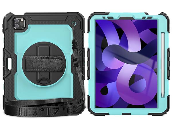 Rugged Impact Case with Strap for iPad Pro 11 - 2020 (2nd Gen) - Sky Blue Impact Case