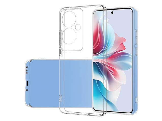 Ultra Thin Gel Case for OPPO Reno11 F - Clear Soft Cover