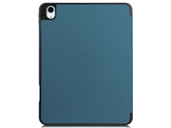 Synthetic Leather Flip Case with Stand for iPad Air 11 inch (2024) - Teal