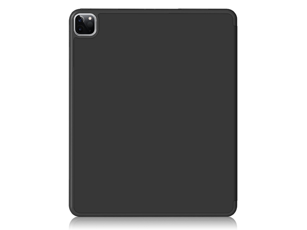 Synthetic Leather Flip Case with Stand for iPad Air 13 inch (2024) - Black